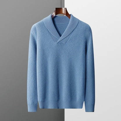 Harlon - Maglione a Coste Elegante per l'Autunno per Uomo