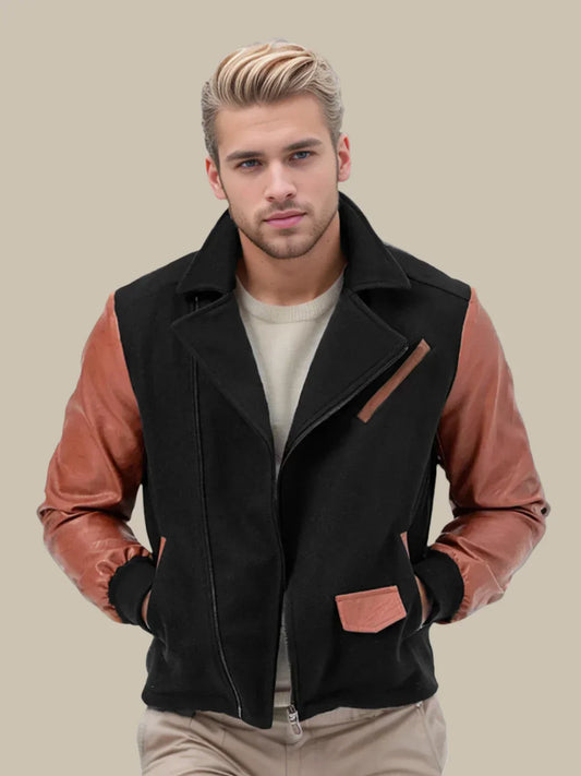 Adam Winter Coat | Cappotto invernale in pelle casual da uomo