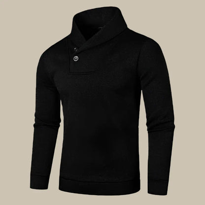 Marco - Maglione casual caldo con colletto alto per uomo