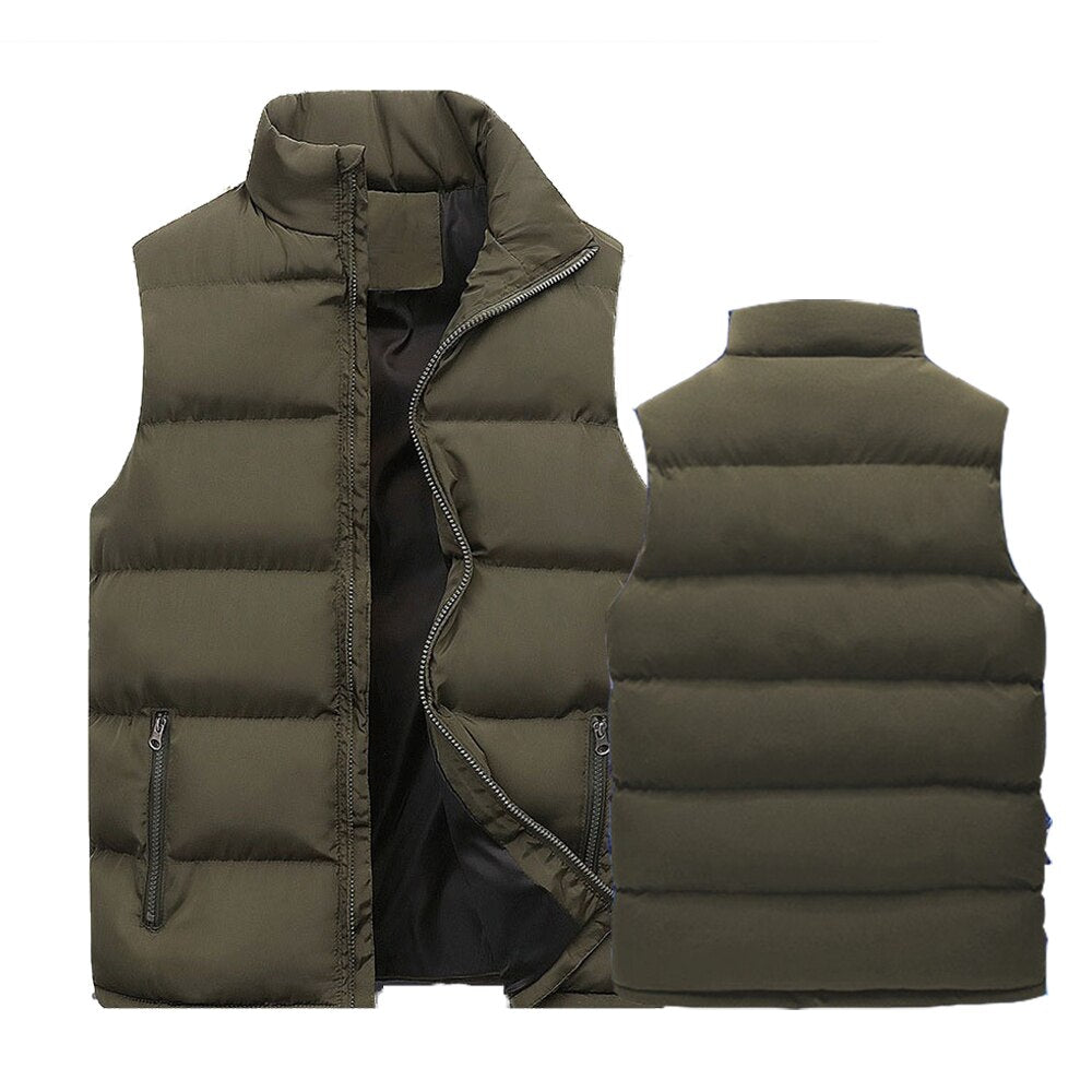 Giacca imbottita Ignazio - Stile elegante con colletto alto e zip per un comfort invernale