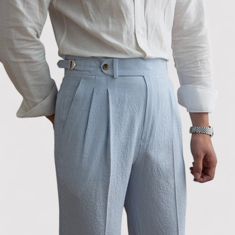 Pantaloni Yacht Eleganti da Uomo Stile Old Money Stile Italiano