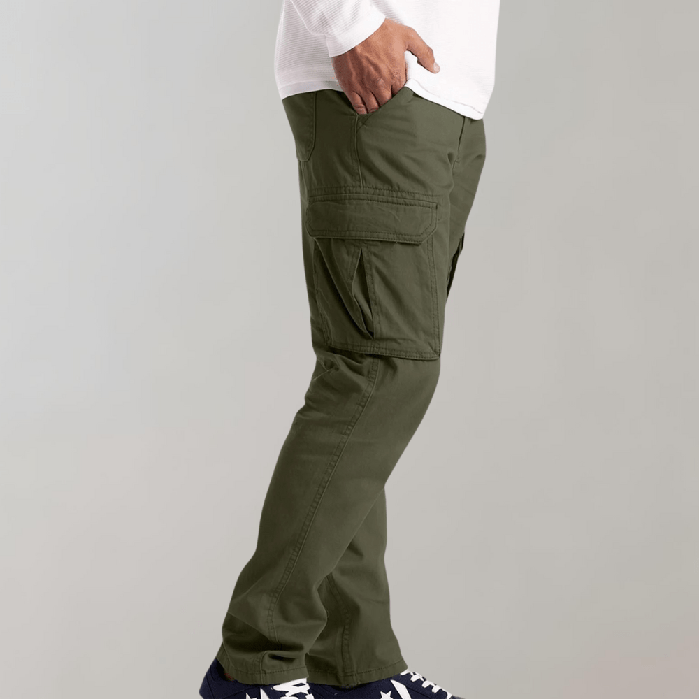 Pantaloni Cargo Autunnali Eleganti e Confortevoli per Uomini Stile Italiano