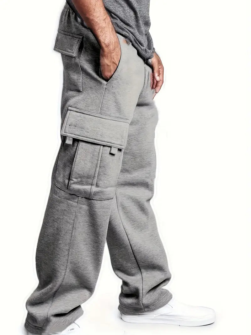 Pantaloni Cargo Jogging in Stile Streetwear per Uomini - Comfort e Versatilità per l'Autunno Stile Italiano