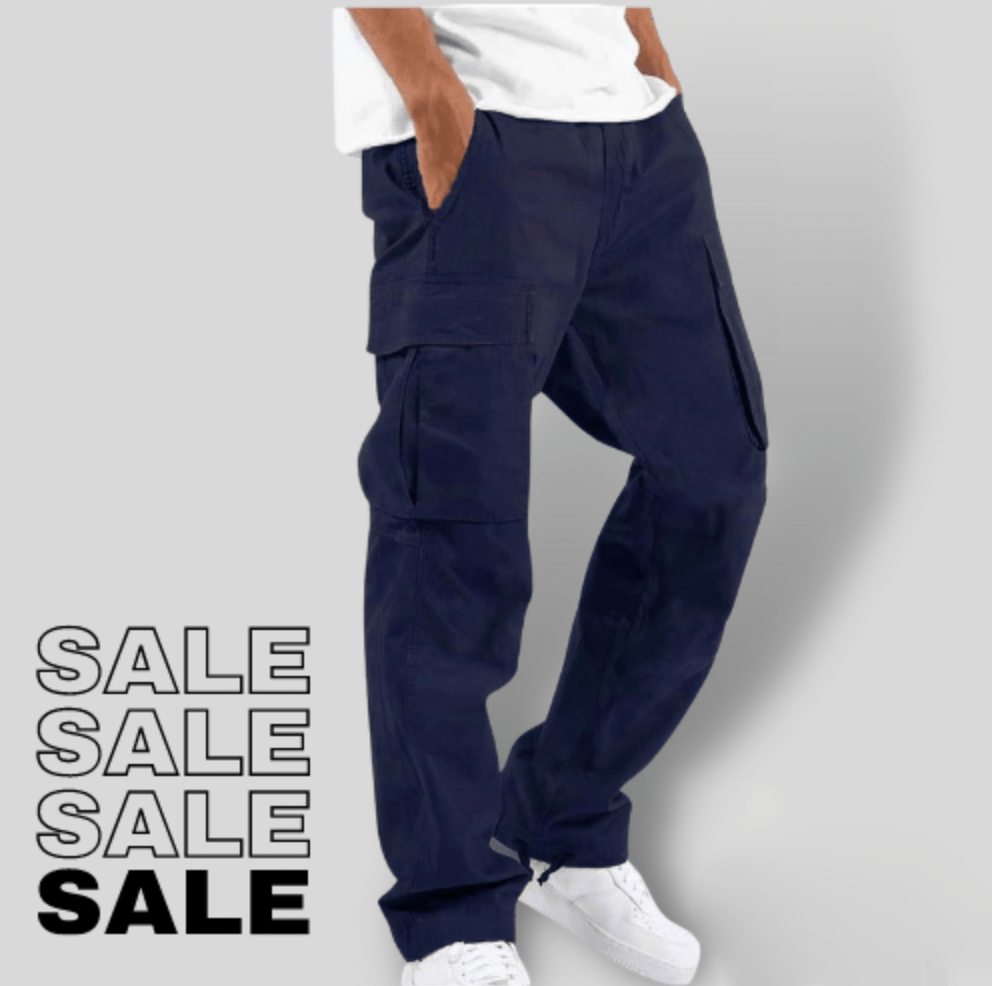 Pantaloni Cargo Uomo Isaac per Tutte le Stagioni - Comfort e Stile Robusto Stile Italiano