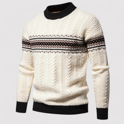 Maglione Elegante in Misto Lana Merino per Uomo - Comfort e Stile senza Tempo Stile Italiano