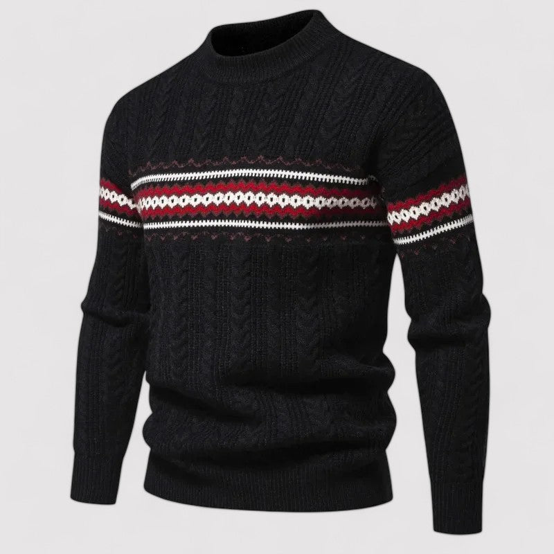 Maglione Elegante in Misto Lana Merino per Uomo - Comfort e Stile senza Tempo Stile Italiano