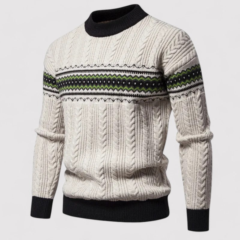 Maglione Elegante in Misto Lana Merino per Uomo - Comfort e Stile senza Tempo Stile Italiano