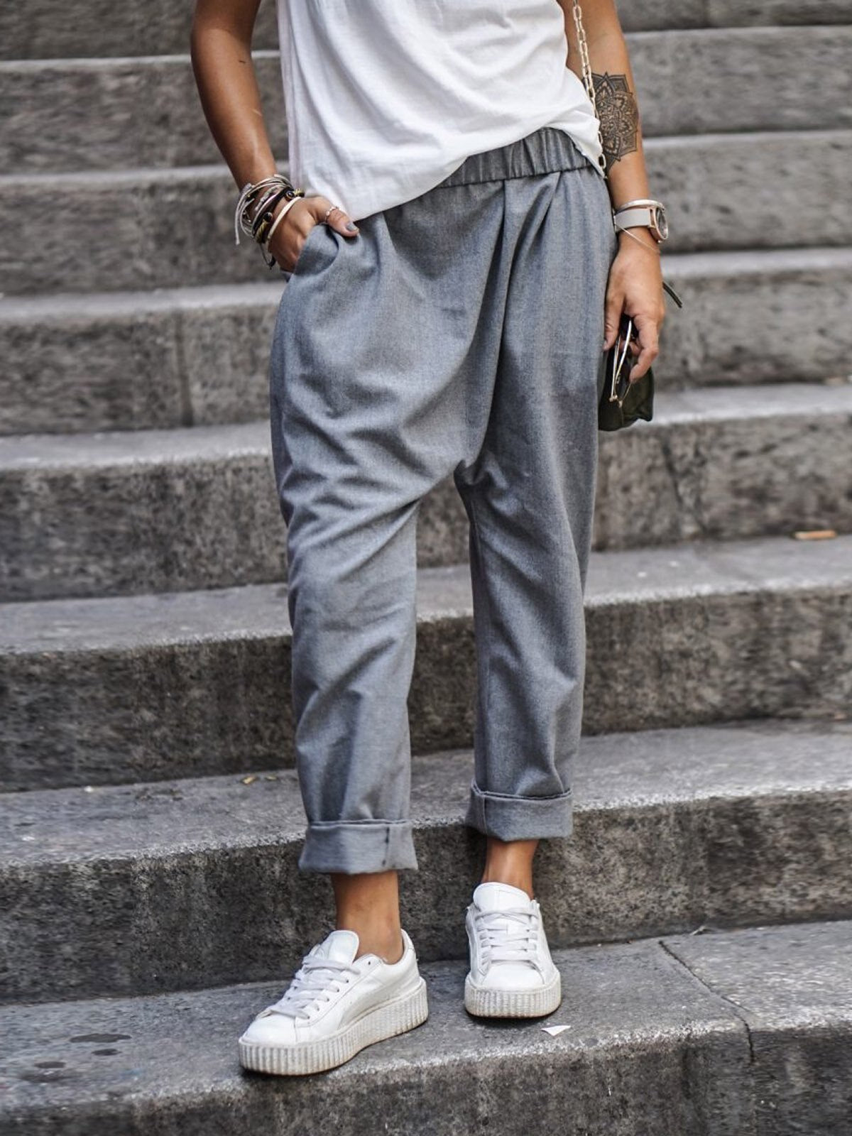 Pantaloni in Lino Eleganti e Confortevoli per Donna Stile Italiano