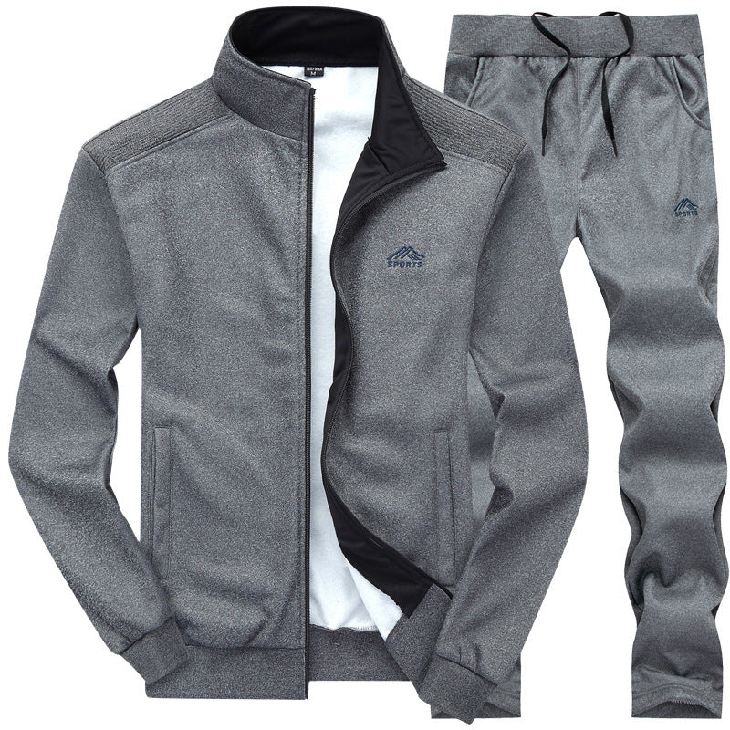 Completo Sportivo Casual Autunnale per Uomo - Giacca e Pantaloni Jogging Stile Moderno Stile Italiano