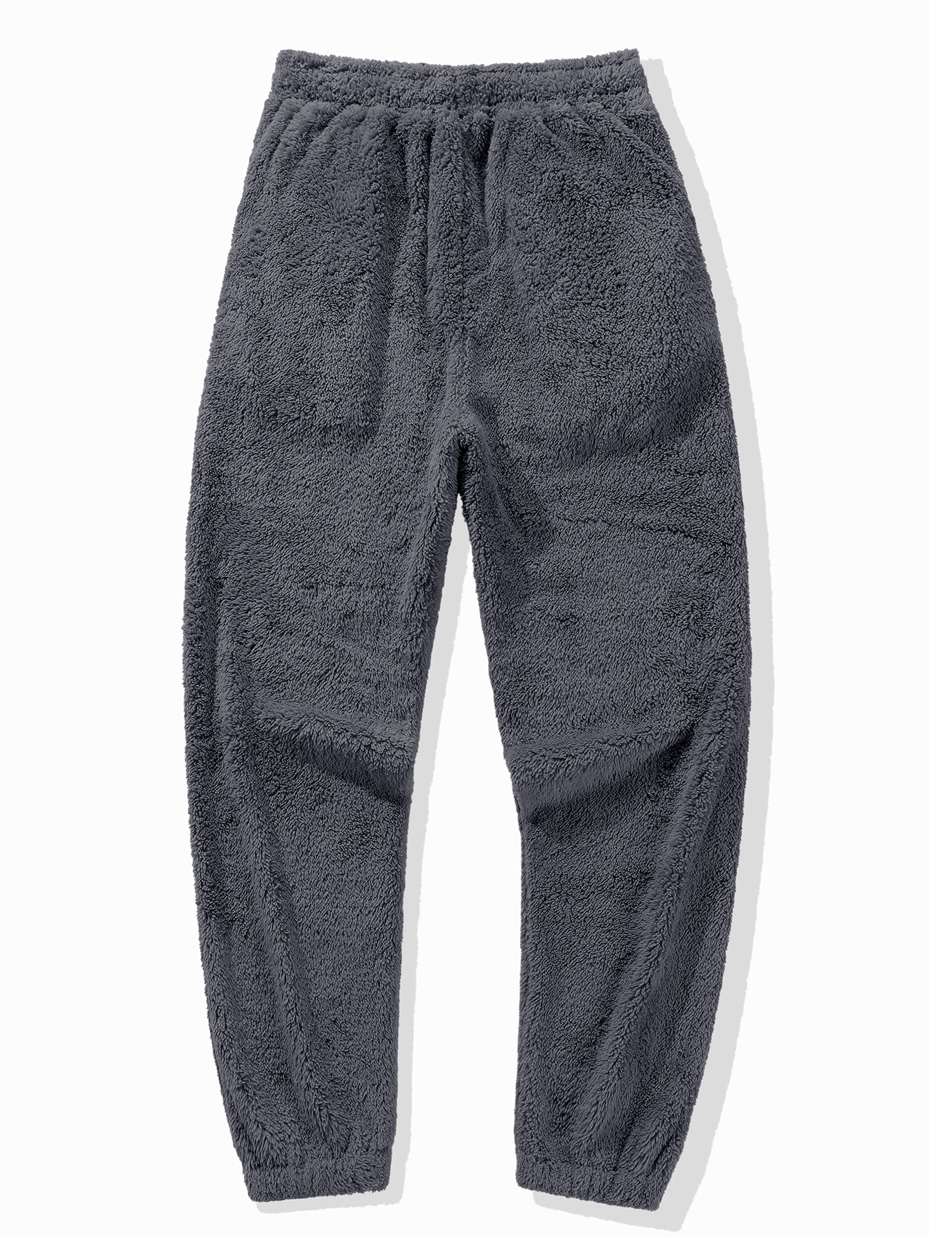 Set Casual in Teddy per Uomo: Hoodie e Joggers Eleganti per Inverno Stile Italiano