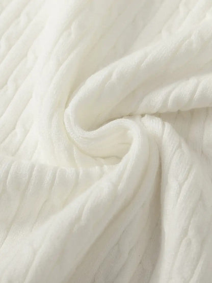 Maglione Casual in Maglia a Treccia Caldo per Uomini - Comfort ed Eleganza con Alta Elasticità Stile Italiano