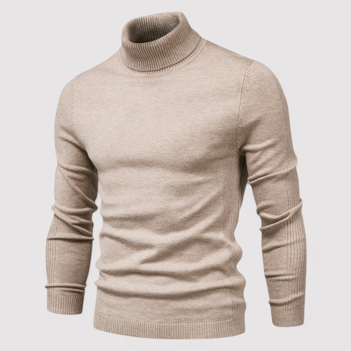 Maglione Collo Alto Elegante Shelby da Uomo Stile Italiano