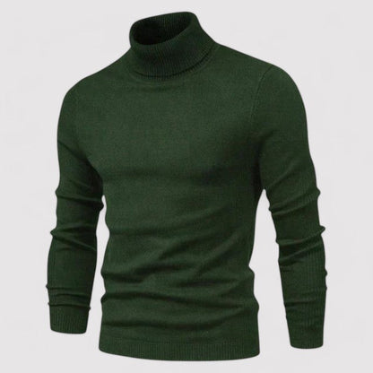 Maglione Collo Alto Elegante Shelby da Uomo Stile Italiano