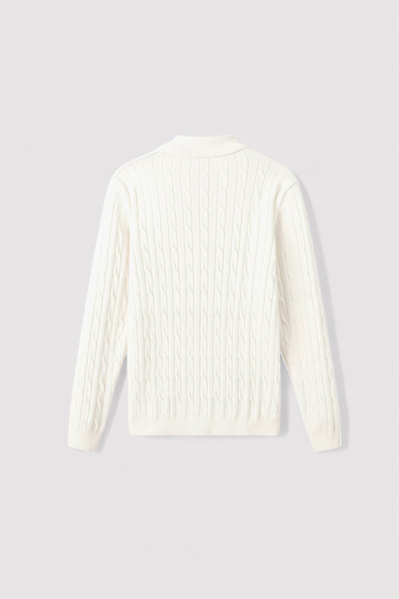 Maglione da Uomo Elegante con Zip e Maglia a Cavo - Comfort e Stile per Ogni Occasione Stile Italiano