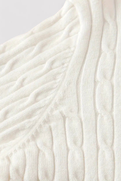 Maglione da Uomo Elegante con Zip e Maglia a Cavo - Comfort e Stile per Ogni Occasione Stile Italiano
