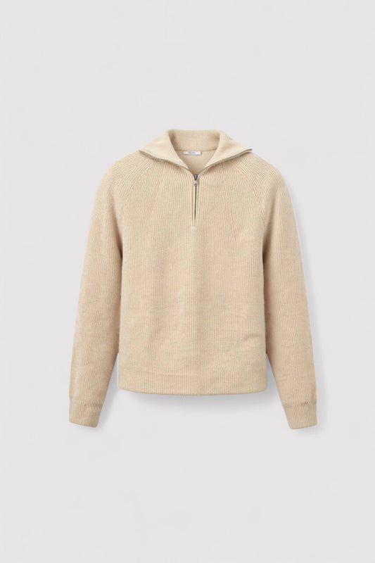 Maglione da Uomo Elegante in Maglia Spessa e Calda per Stile e Comfort Stile Italiano