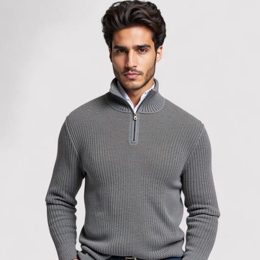 Maglione di Cashmere Elegante per Uomo - Lusso e Comfort senza Tempo Stile Italiano