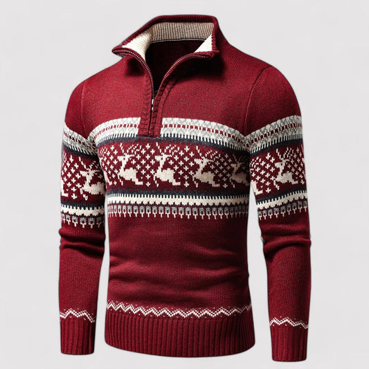 Maglione di Cashmere da Uomo per Natale - Eleganza e Comfort Invernale Stile Italiano