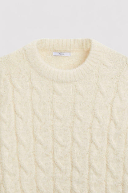 Maglione in Cotone a Cavo per Uomo - Eleganza Senza Tempo Stile Old Money Stile Italiano