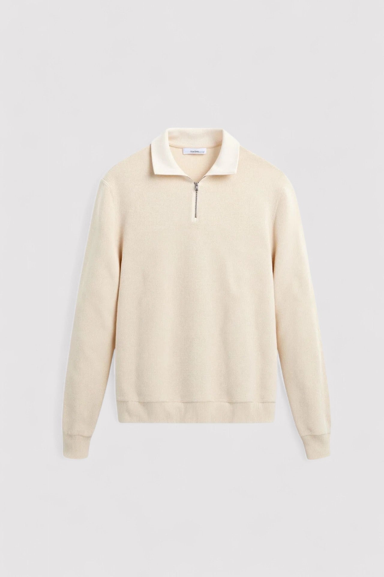 Maglione in Lana per Uomo con Zip - Elegante e Classico per l'Inverno Stile Italiano