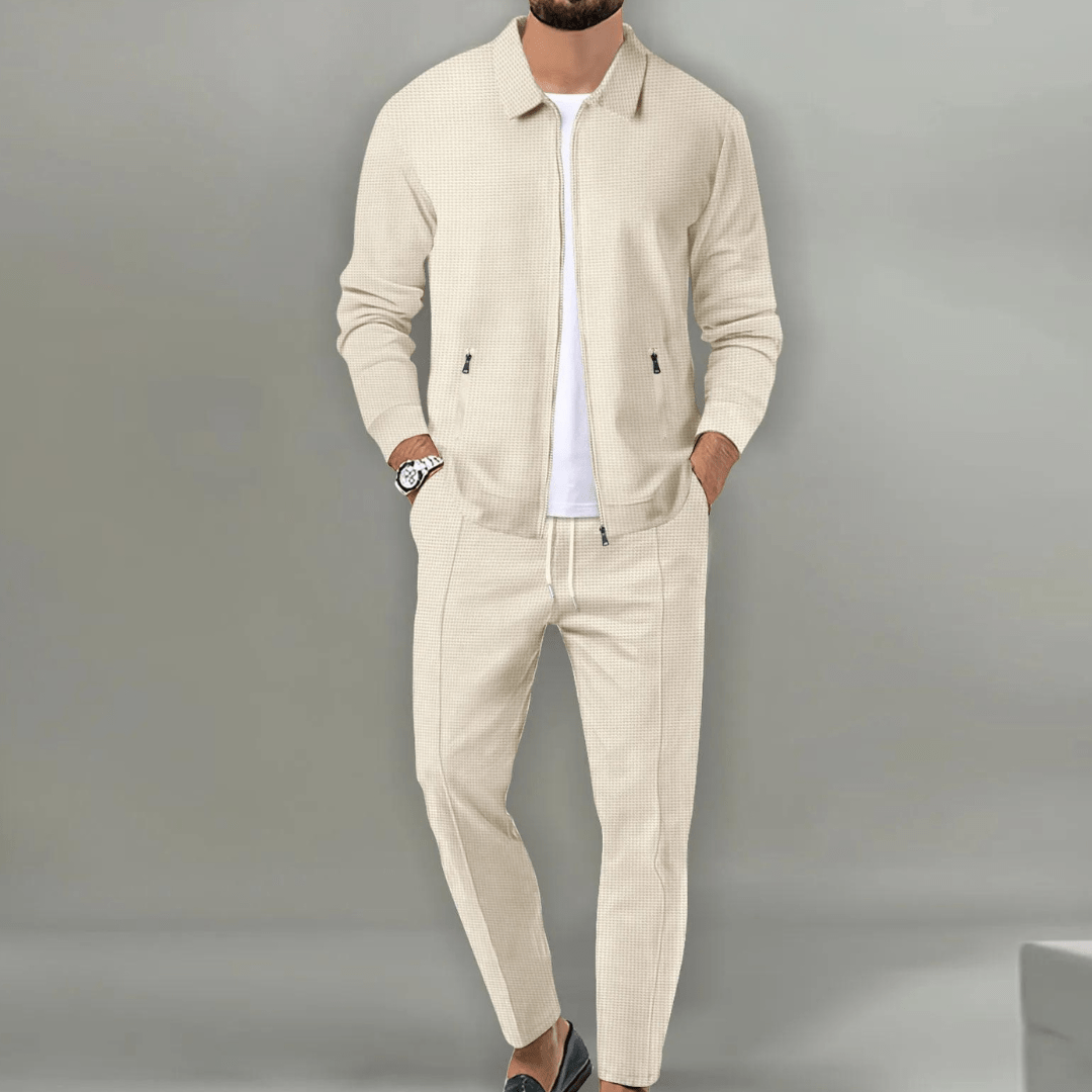 Completo Elegante da Uomo: Pantaloni e Gilet George Stile Italiano