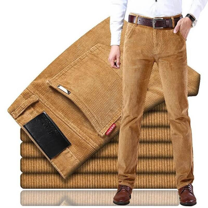 Pantaloni in Corduroy Classici per Uomo - George, Stile senza Tempo e Comfort Assoluto Stile Italiano