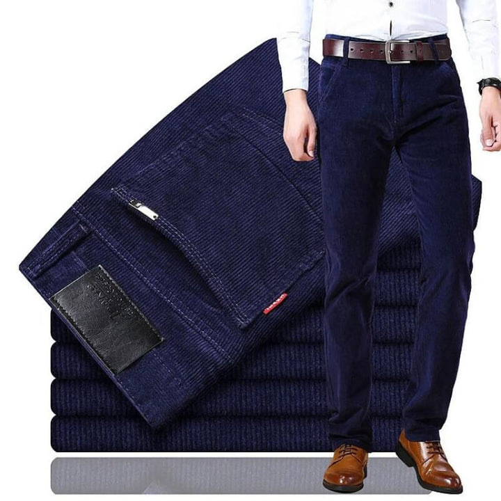 Pantaloni in Corduroy Classici per Uomo - George, Stile senza Tempo e Comfort Assoluto Stile Italiano