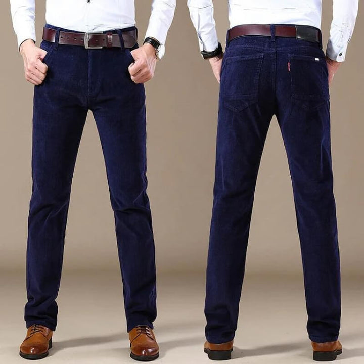 Pantaloni in Corduroy Classici per Uomo - George, Stile senza Tempo e Comfort Assoluto Stile Italiano