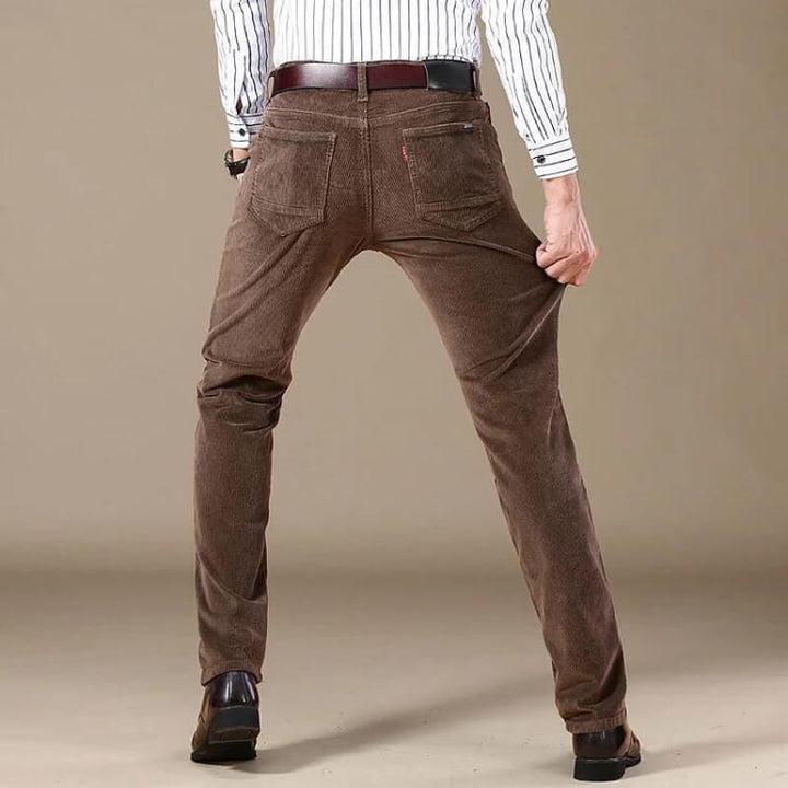 Pantaloni in Corduroy Classici per Uomo - George, Stile senza Tempo e Comfort Assoluto Stile Italiano