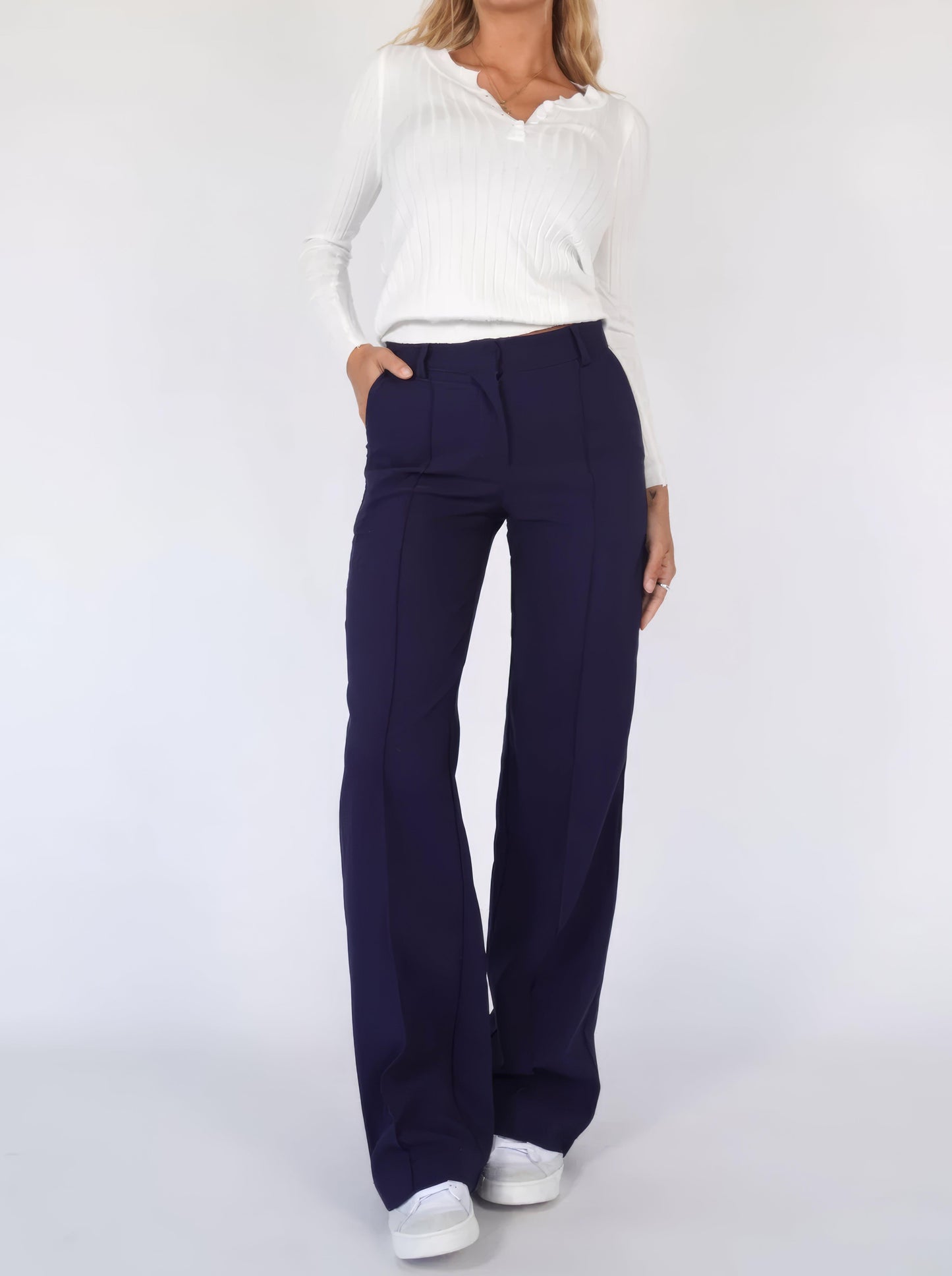 Pantaloni Ampi da Donna - Stile Casual Chic per Ogni Occasione Stile Italiano