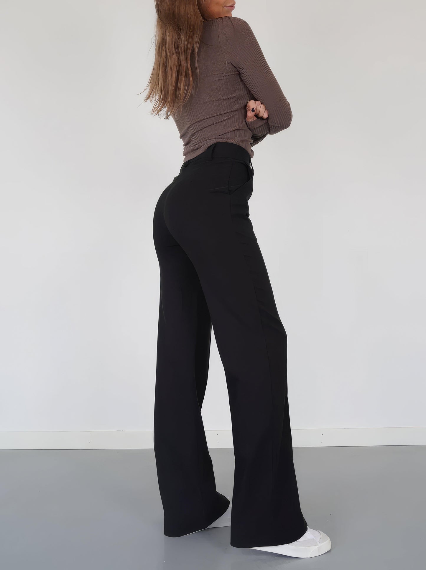 Pantaloni Ampi da Donna - Stile Casual Chic per Ogni Occasione Stile Italiano