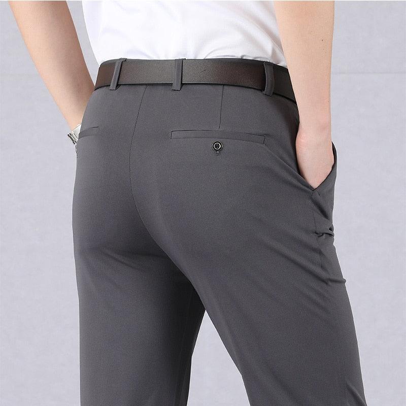 Pantaloni Elasticizzati Comfort per Uomini - Stile e Libertà di Movimento Stile Italiano