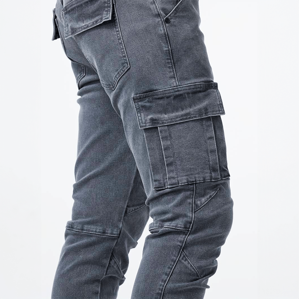 Jeans Cargo Eleganti e Confortevoli per Uomo Stile Italiano