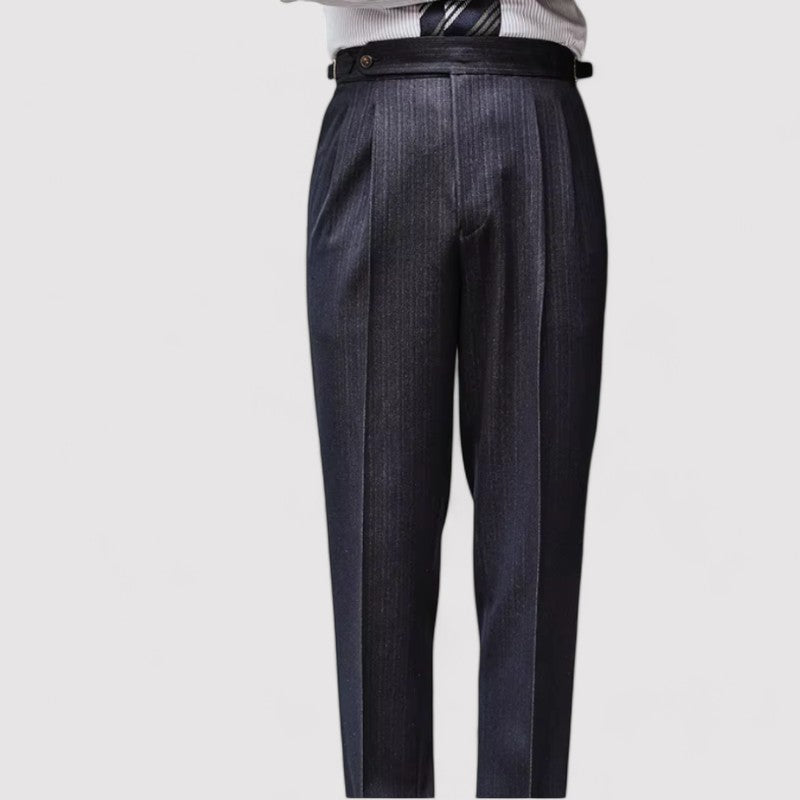 Pantaloni Business Casual Vintage - Senza Pieghe e Confortevoli Stile Italiano