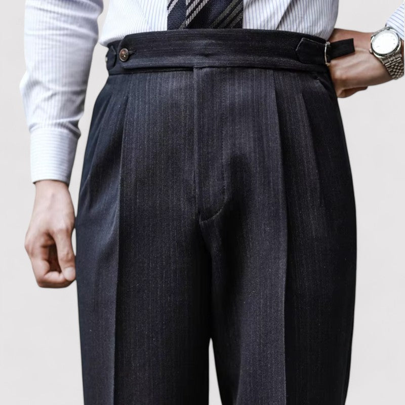 Pantaloni Business Casual Vintage - Senza Pieghe e Confortevoli Stile Italiano