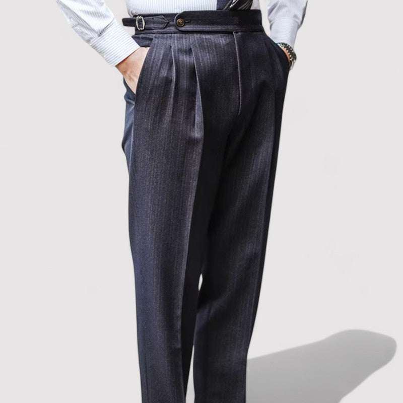 Pantaloni Business Casual Vintage - Senza Pieghe e Confortevoli Stile Italiano