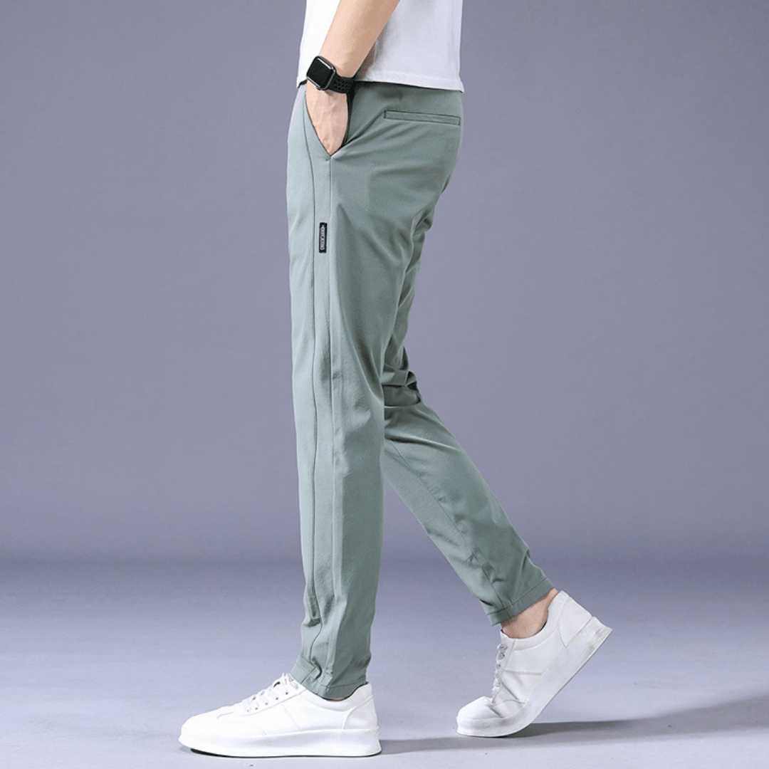 Pantaloni Casual Elasticizzati Eleganti per Uomo Stile Italiano