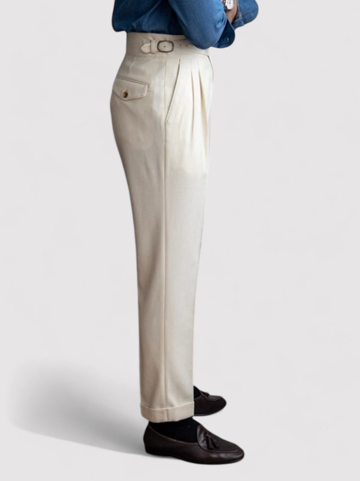 Pantaloni Eleganti in Stile Italiano per Uomo Stile Italiano