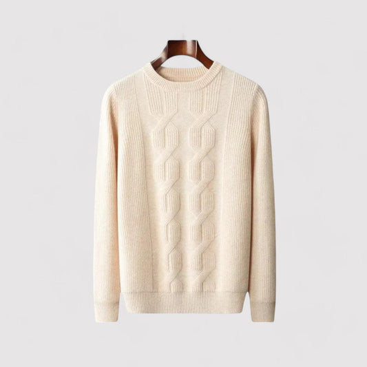 Pullover Classico in Maglia per Uomo - Eleganza e Comfort Stagionale Stile Italiano