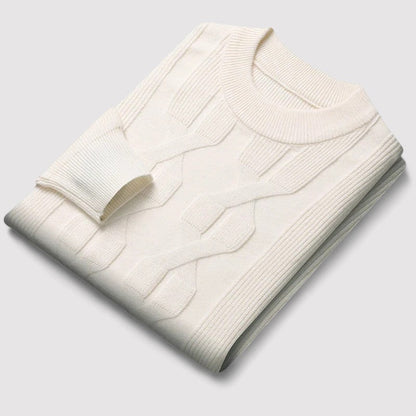 Pullover Classico in Maglia per Uomo - Eleganza e Comfort Stagionale Stile Italiano