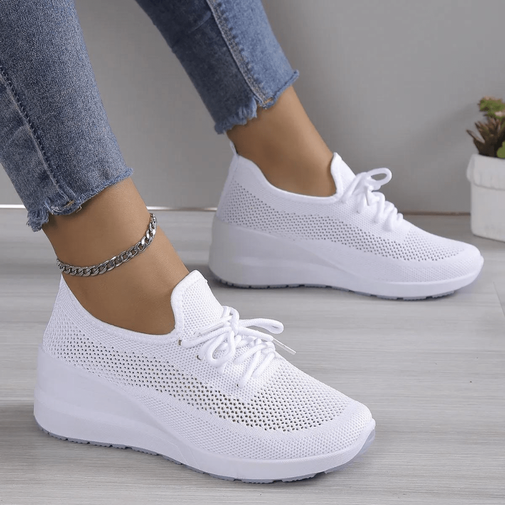 Scarpe con Zeppa Traspiranti ed Eleganti per Donna Stile Italiano