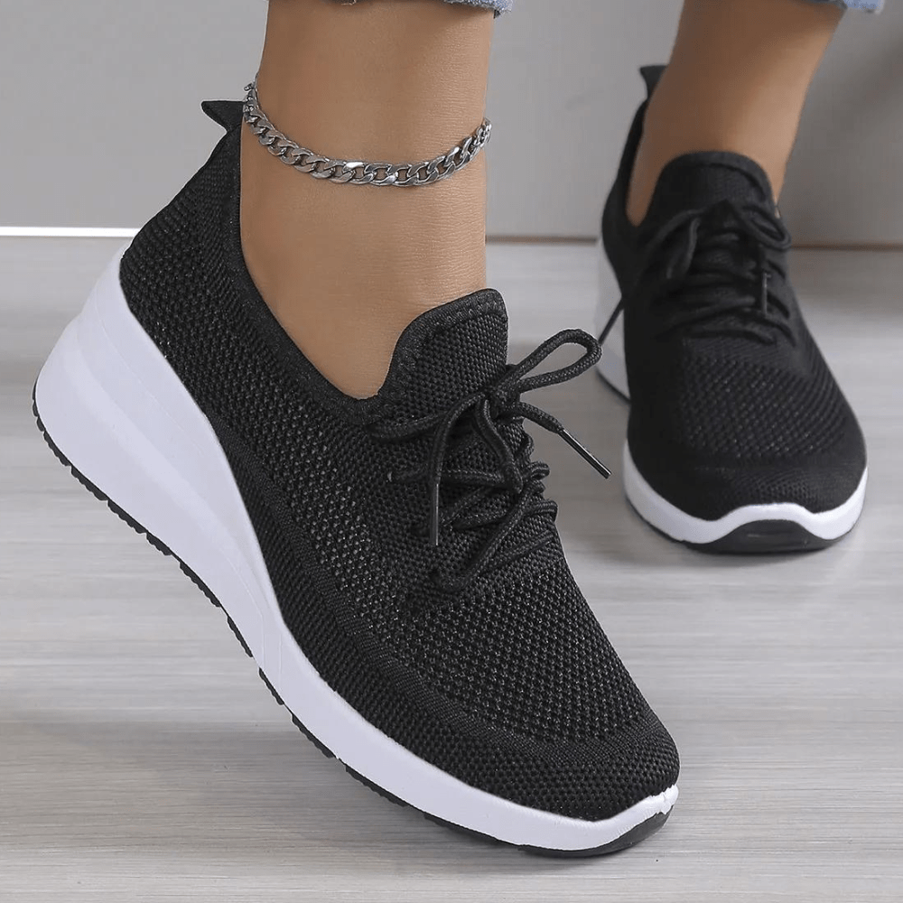 Scarpe con Zeppa Traspiranti ed Eleganti per Donna Stile Italiano