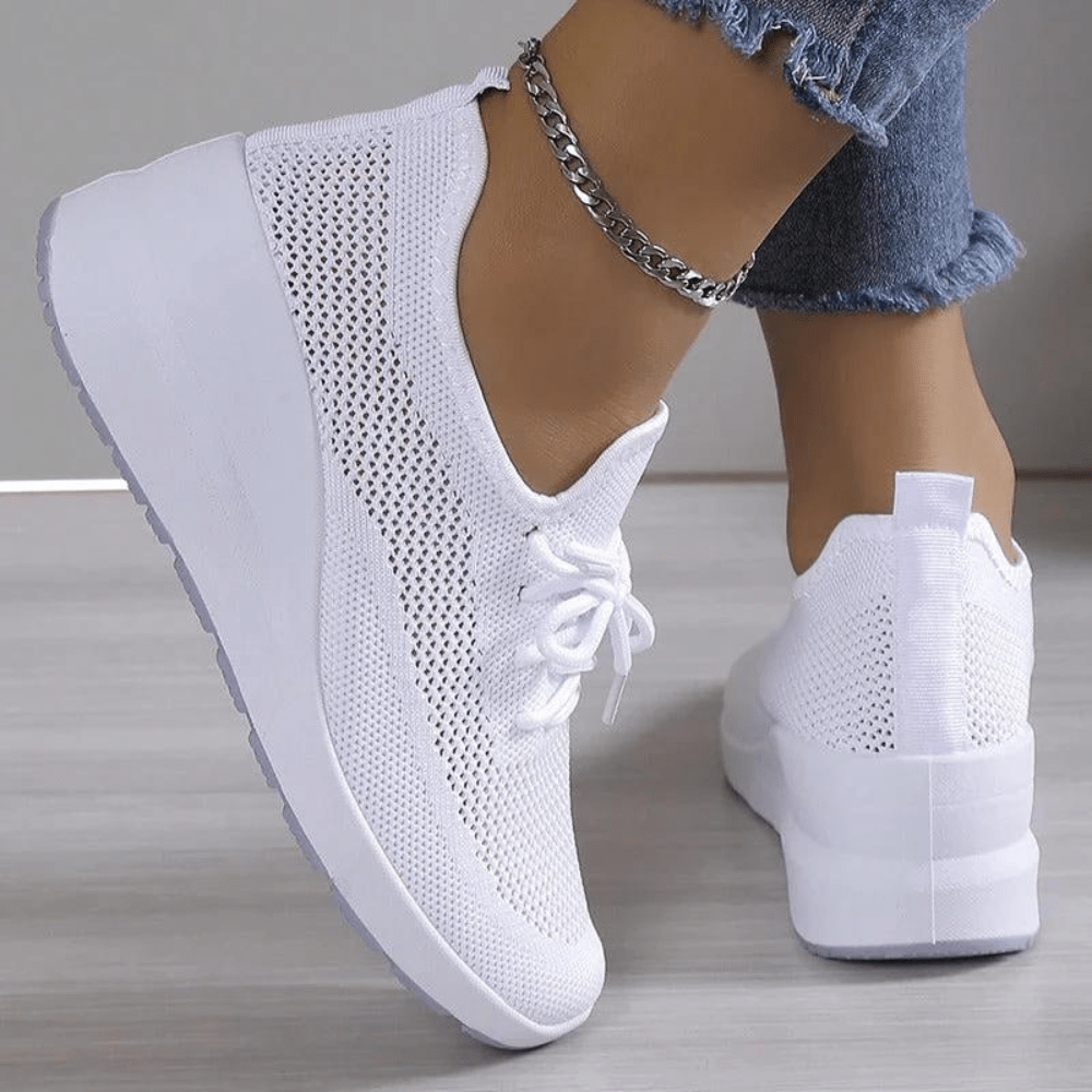 Scarpe con Zeppa Traspiranti ed Eleganti per Donna Stile Italiano