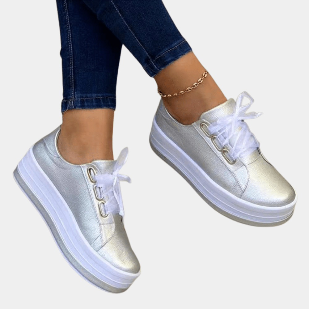 Sneakers Donna in Pelle Comode e Stilose - Modello Marielle Stile Italiano