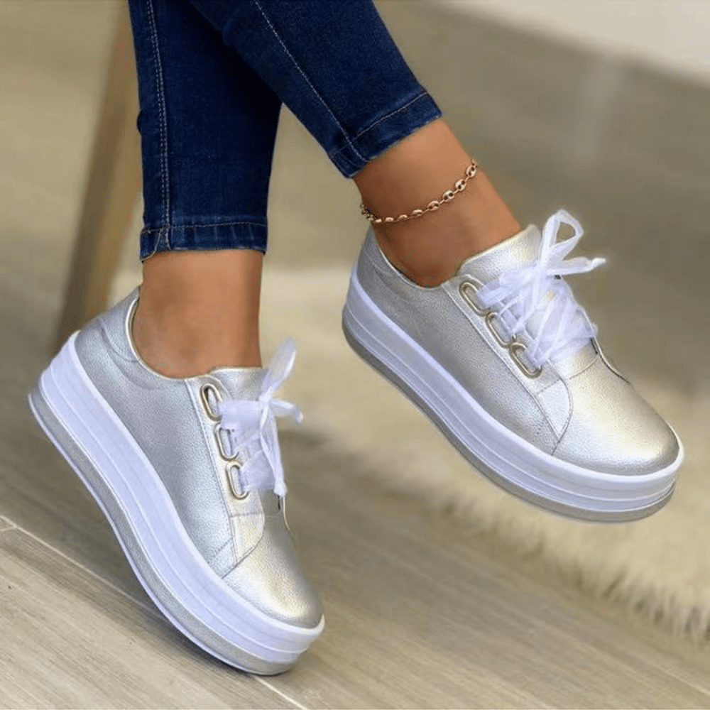 Sneakers Donna in Pelle Comode e Stilose - Modello Marielle Stile Italiano