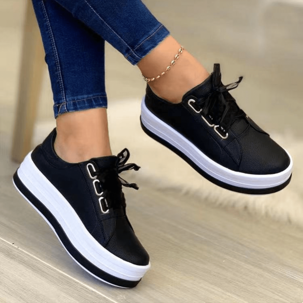 Sneakers Donna in Pelle Comode e Stilose - Modello Marielle Stile Italiano