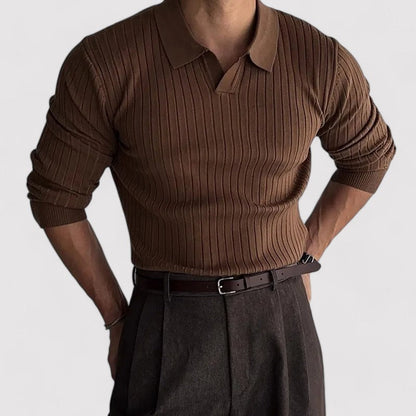 Felpa Elegante Casual con Collo per Uomo e Donna Stile Italiano