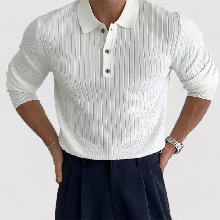 Felpa Elegante Casual con Collo per Uomo e Donna Stile Italiano