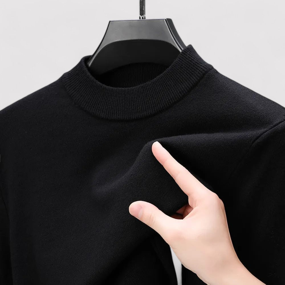Maglione Elegante Casual da Uomo in Cashmere e Poliestere Stile Italiano