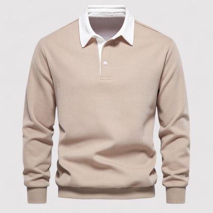 Maglione Polo Elegante e Confortevole per Uomini Stile Italiano